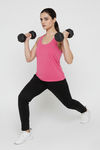 Zelocity Quick Dry Contour Tank Top - Pink Yarrow — thumbnail 4